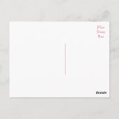 Spitz Welpen-Dockingkarte Postkarte (Rückseite)