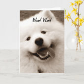 SPITZ WISHES GLÜCKLICH BIRTHTAG "VON DER GRUPPE" KARTE (Gelbe Blume)