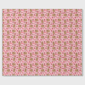 Spitz-Wrapper-Valentinstag Geschenkpapier (Flach)