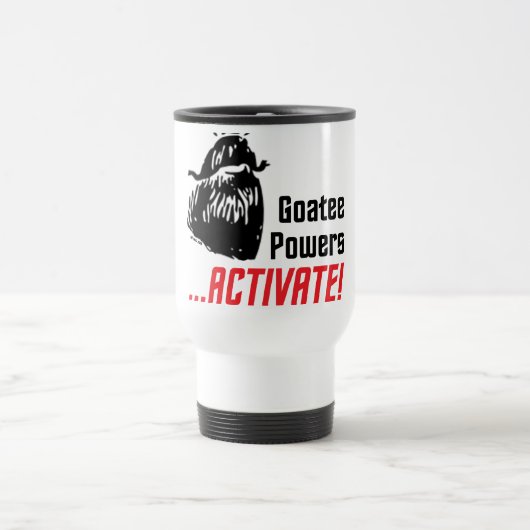 Spitzbart-Power Reisebecher (Mittel)