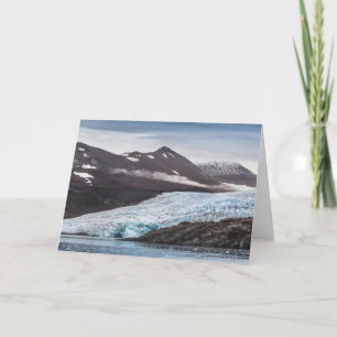 Spitzbergen Svalbard Gletscher Karte