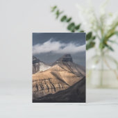 Spitzbergen Svalbard Postkarte (Stehend Vorderseite)