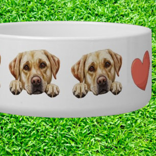 Spitzbübischer Golden Labrador Anpassen Thema Napf