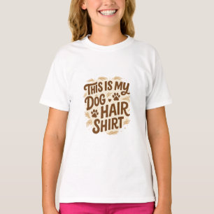 Spitzbübisches "Das ist mein Hundehaare Pullover" T-Shirt