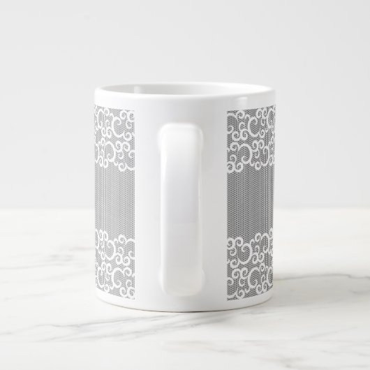 Spitze 1 Jumbo-Tasse (Rückseite)