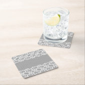 Spitze 1 rechteckiger pappuntersetzer (Vor Ort)