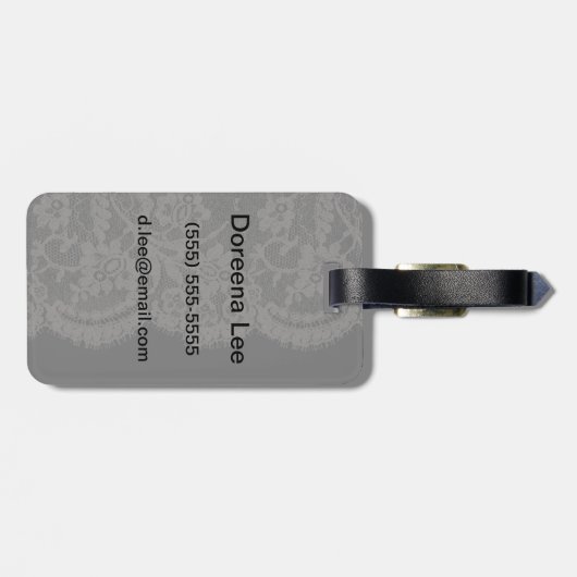 Spitze 2 gepäckanhänger (Rückseite horizontal)