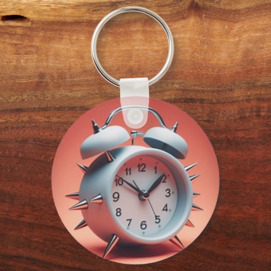 spitze Alarmanlage Schlüsselanhänger (Rückseite)