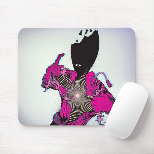 Spitze-alien Mousepad (Mit Mouse)