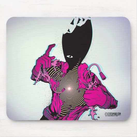 Spitze-alien Mousepad (Vorne)
