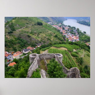 Spitze an der Donau Poster