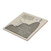 Spitze bis Spitze Fliese (Seite)