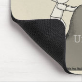 Spitze bis Spitze Mousepad (Ecke)