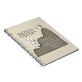 Spitze bis Spitze Notizblock (Rechte Seite)