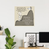 Spitze bis Spitze Poster (Heimbüro)