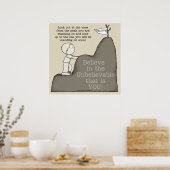 Spitze bis Spitze Poster (Küche)