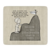 Spitze bis Spitze Schneidebrett (Vorderseite)