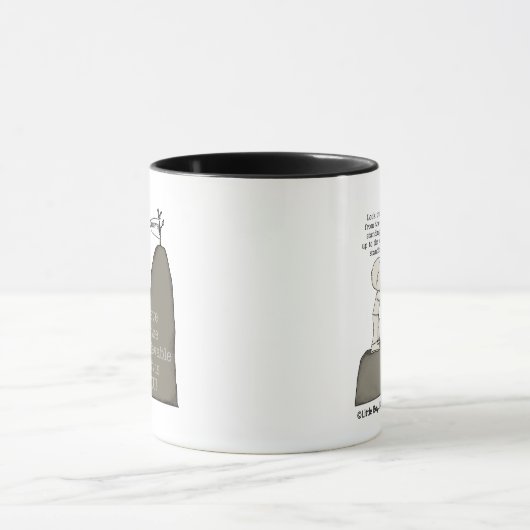 Spitze bis Spitze Tasse (Zentrum)