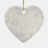 Spitze-Braut Keramik Ornament (Hinten)