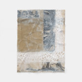 Spitze-Collage II Fleecedecke (Vorderseite)