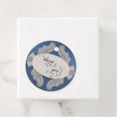 Spitze Danke - Blau Geschenkanhänger (Beispiel)