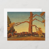 Spitze der Brücke, 1933 von Maynard Dixon Postkarte (Vorne/Hinten)