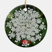 Spitze der Königin Anne Keramikornament (Hinten)