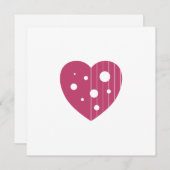 Spitze der Liebe Feiertagskarte (Vorne/Hinten)