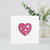 Spitze der Liebe Feiertagskarte (Stehend Vorderseite)