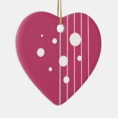 Spitze der Liebe Keramik Ornament (Rechts)