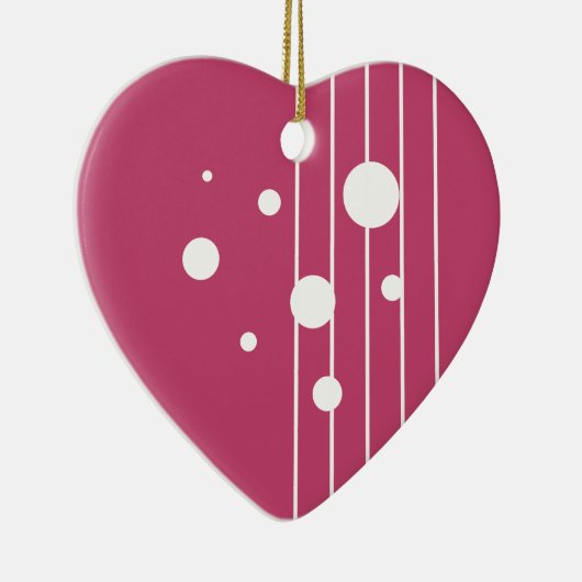 Spitze der Liebe Keramik Ornament (Rechts)