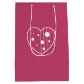 Spitze der Liebe Mittlere Geschenktüte (Rückseite)