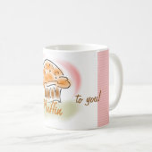 Spitze der Muffin-Tasse Kaffeetasse (VorderseiteRechts)