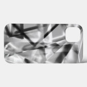 Spitze der quadratischen Teile eines Acryls, grau  Case-Mate iPhone Hülle (Rückseite (Horizontal))