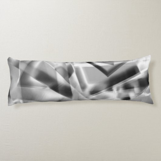 Spitze der quadratischen Teile eines Acryls, grau  Seitenschläferkissen (Rückseite)