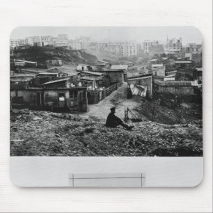 Spitze der Rue Champlain Paris, 1858-78 Mousepad