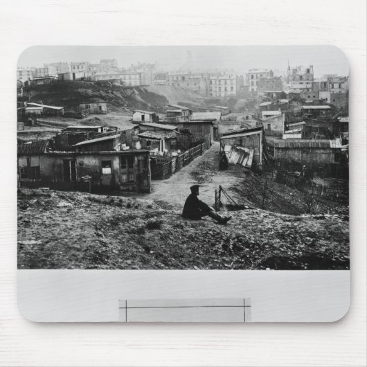 Spitze der Rue Champlain Paris, 1858-78 Mousepad (Vorne)