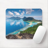 Spitze der schönen Ansicht-| von Bohey Dulang Mousepad (Mit Mouse)