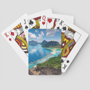 Spitze der schönen Ansicht- von Bohey Dulang Spielkarten