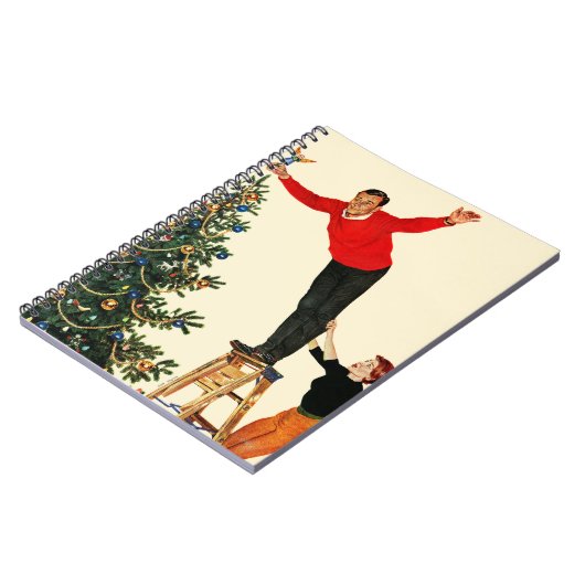 Spitze des Baums Notizblock (Linke Seite)