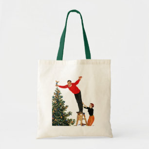 Spitze des Baums Tragetasche