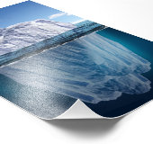 Spitze des Eisbergs Fotodruck (Ecke)