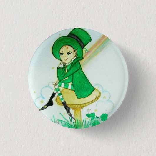 Spitze des Morgen-Knopfes Button (Vorderseite)