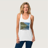 Spitze des Pier-Fischfangs Tank Top (Vorderseite Vollansicht)