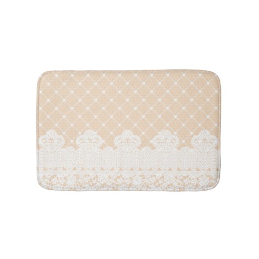 Spitze-Grenze Badematte (Vorderseite)
