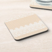 Spitze-Grenze Getränkeuntersetzer (Linke Seite)