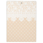 Spitze-Grenze Klemmbrett (Rückseite)