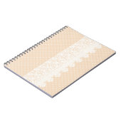 Spitze-Grenze Notizblock (Linke Seite)