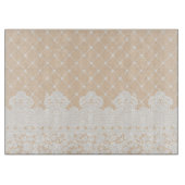 Spitze-Grenze Schneidebrett (Vorderseite)