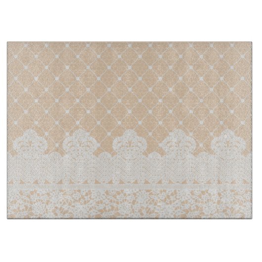 Spitze-Grenze Schneidebrett (Vorderseite)